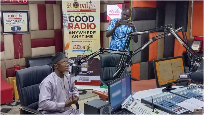 CYEF Host a Radio Program